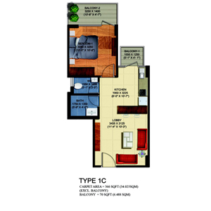 63A Golf Drive Gurgaon Floor Plans